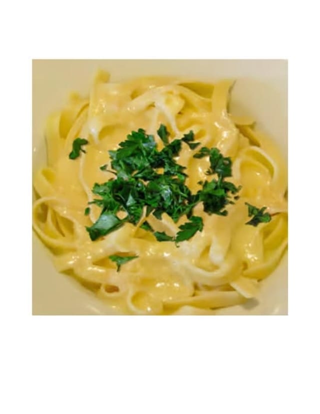 Fettuccini Alfredo (No Chicken).